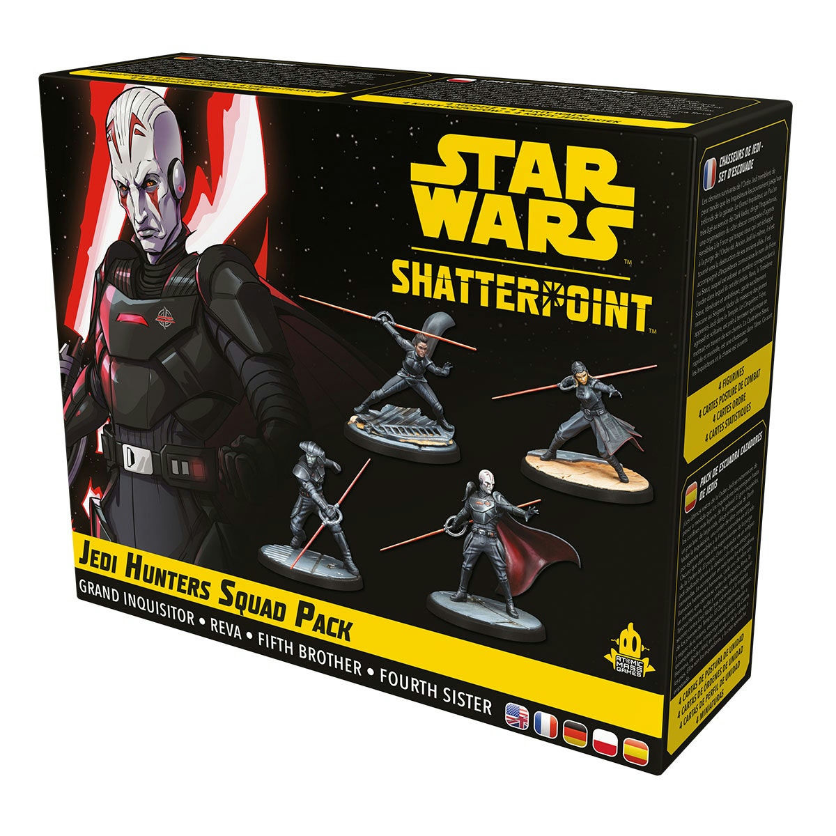 Figurines Star Wars: Shatterpoint - Chasseur de Jedi Set d