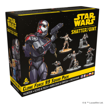 Star Wars: Shatterpoint –Clone Force 99 Squad Pack (Squad-Pack “Kloneinheit 99”)